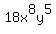 18x%5E8y%5E5%29