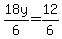 18y%2F6=12%2F6