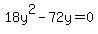 18y%5E2+-+72y+=+0