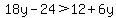 18y-24%3E12%2B6y