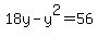 18y-y%5E2=++56