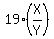 19%2A%28X%2FY%29