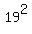 19%5E2