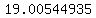 19.00544935