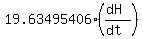 19.63495406%2A%28%28dH%29%2F%28dt%29%29
