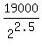 19000%2F2%5E2.5