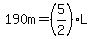 190m=%285%2F2%29L