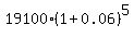 19100%2A%281%2B0.06%29%5E5