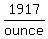 1917%2Founce