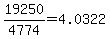 19250%2F4774=4.0322