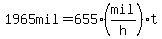 1965mil=655%28mil%2Fh%29%2At