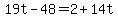 19t-48=2%2B14t
