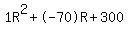1R%5E2%2B-70R%2B300