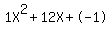 1X%5E2%2B12X%2B-1