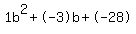 1b%5E2%2B-3b%2B-28