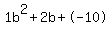 1b%5E2%2B2b%2B-10