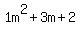 1m%5E2%2B3m%2B2
