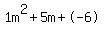 1m%5E2%2B5m%2B-6