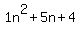 1n%5E2%2B5n%2B4