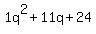 1q%5E2%2B11q%2B24
