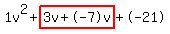 1v%5E2%2Bhighlight%283v%2B-7v%29%2B-21