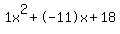 1x%5E2%2B-11x%2B18