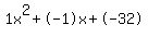 1x%5E2%2B-1x%2B-32