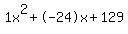 1x%5E2%2B-24x%2B129