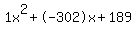 1x%5E2%2B-302x%2B189