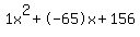 1x%5E2%2B-65x%2B156