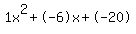 1x%5E2%2B-6x%2B-20
