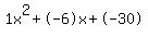 1x%5E2%2B-6x%2B-30