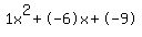 1x%5E2%2B-6x%2B-9