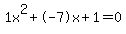 1x%5E2%2B-7x%2B1+=+0