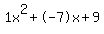 1x%5E2%2B-7x%2B9