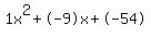 1x%5E2%2B-9x%2B-54