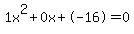 1x%5E2%2B0x%2B-16+=+0