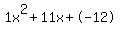 1x%5E2%2B11x%2B-12
