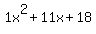 1x%5E2%2B11x%2B18