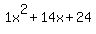 1x%5E2%2B14x%2B24