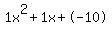 1x%5E2%2B1x%2B-10