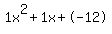 1x%5E2%2B1x%2B-12