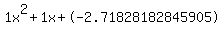 1x%5E2%2B1x%2B-2.71828182845905