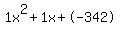 1x%5E2%2B1x%2B-342