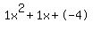 1x%5E2%2B1x%2B-4