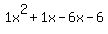 1x%5E2%2B1x-6x-6