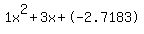 1x%5E2%2B3x%2B-2.7183