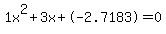 1x%5E2%2B3x%2B-2.7183+=+0