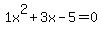 1x%5E2%2B3x-5=0++