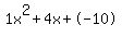 1x%5E2%2B4x%2B-10